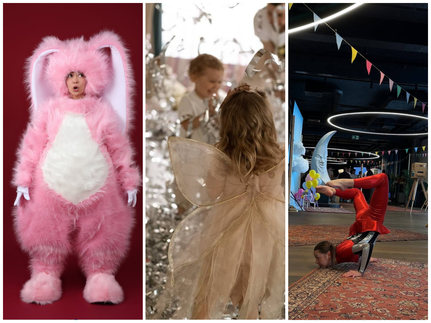 Show Acrobatique + Rabbit Rose + Mini Disco (Silver Paper Disco), Lausanne